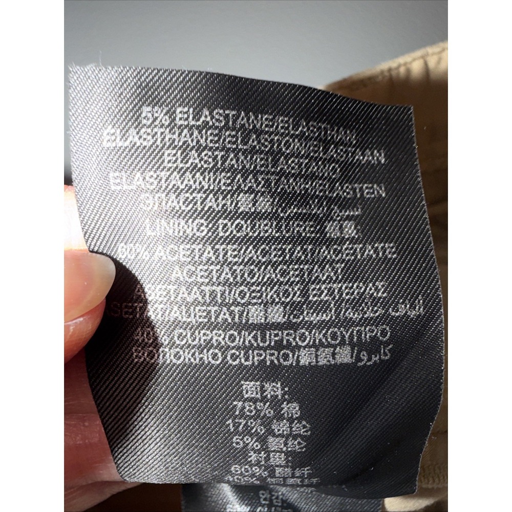 BURBERRY PRORSUM Beige Straight Trousers/Pants, EUK 12 US 10 EU 44 Minimalist - Picture 10 of 11